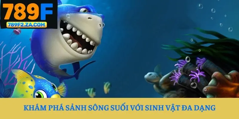 Khám phá sảnh sông suối với sinh vật đa dạng