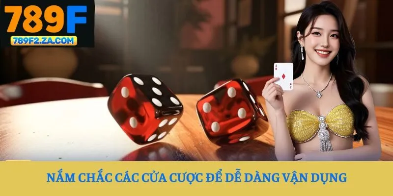 Nắm chắc các cửa cược để dễ dàng vận dụng